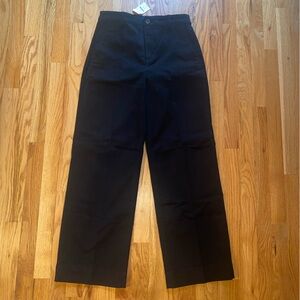NWT J. Crew Women's Elegant Black Trousers